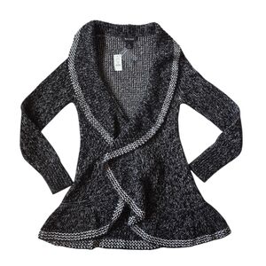 White House Black Market Marled Knit Cardigan
